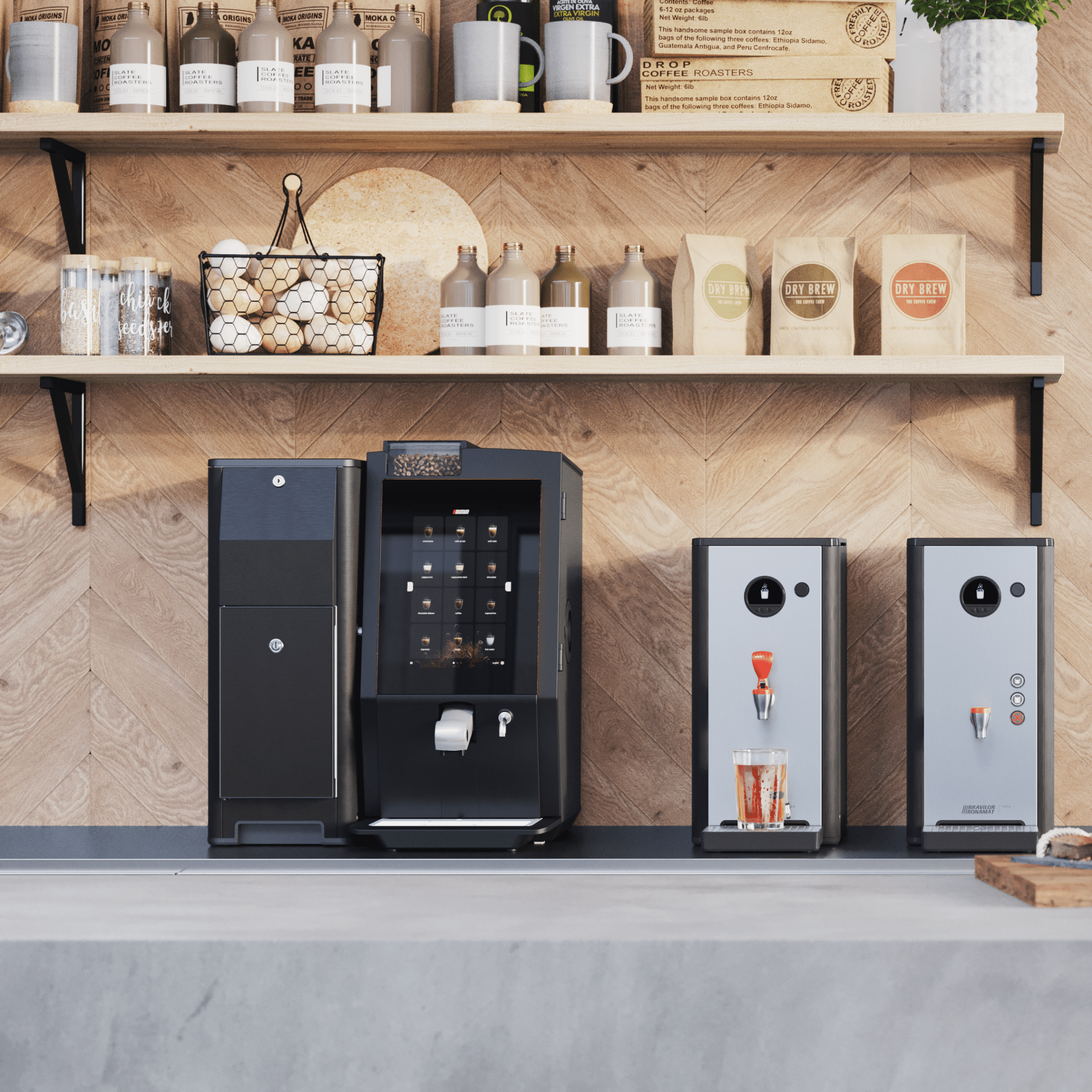 Bravilor Esprecious 11 Fresh Milk - Automatic Espresso Machine by Bravilor – Pro Coffee Machine