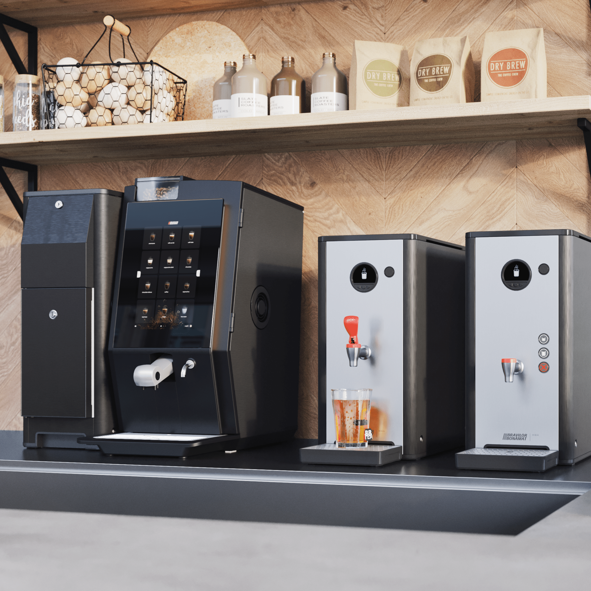Bravilor Esprecious 21 Fresh Milk - Automatic Espresso Machine by Bravilor – Pro Coffee Machine