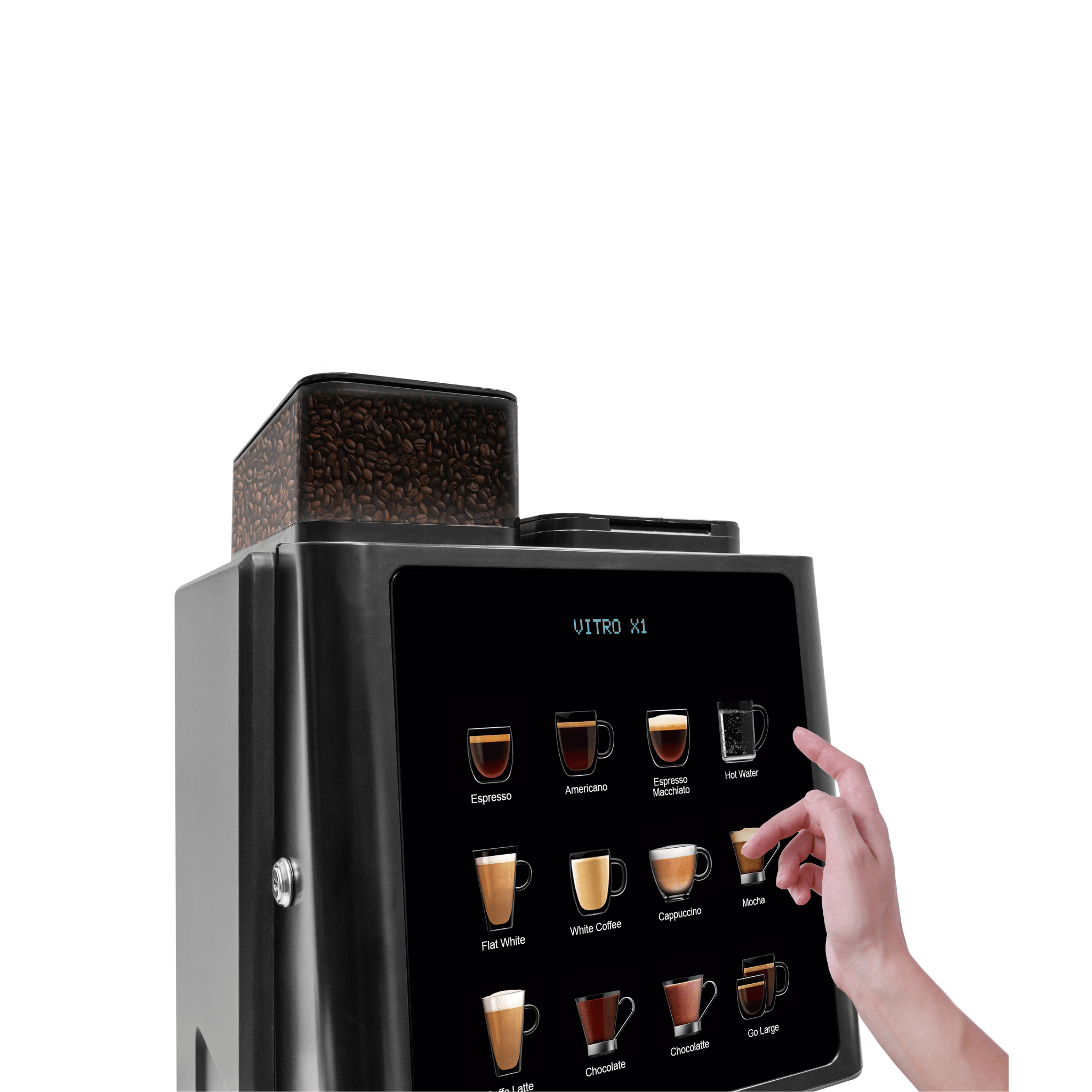 Coffetek Vitro X1 MIA Espresso with Smart Milk Fridge - Automatic Coffee Machine by Coffetek – Pro Coffee Machine