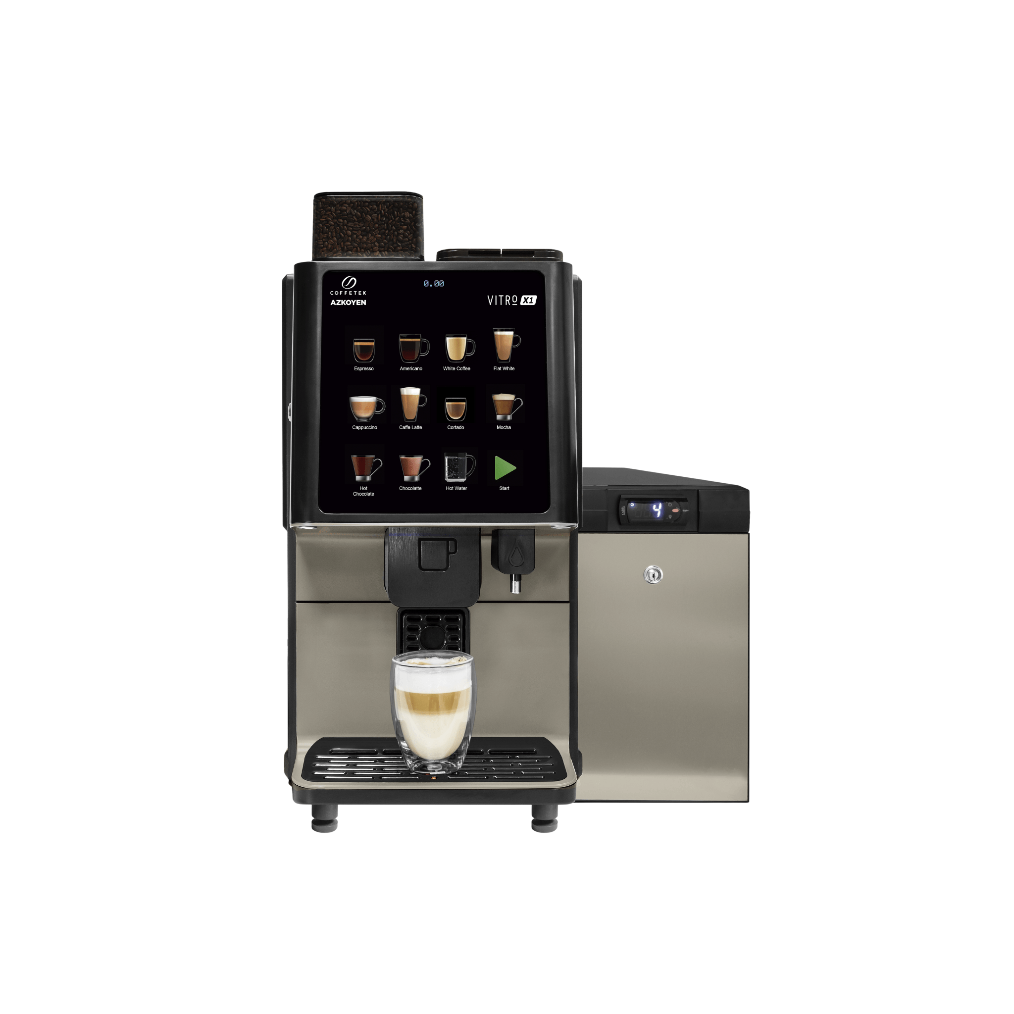 Coffetek Vitro X1 MIA Espresso with Smart Milk Fridge - Automatic Coffee Machine by Coffetek – Pro Coffee Machine