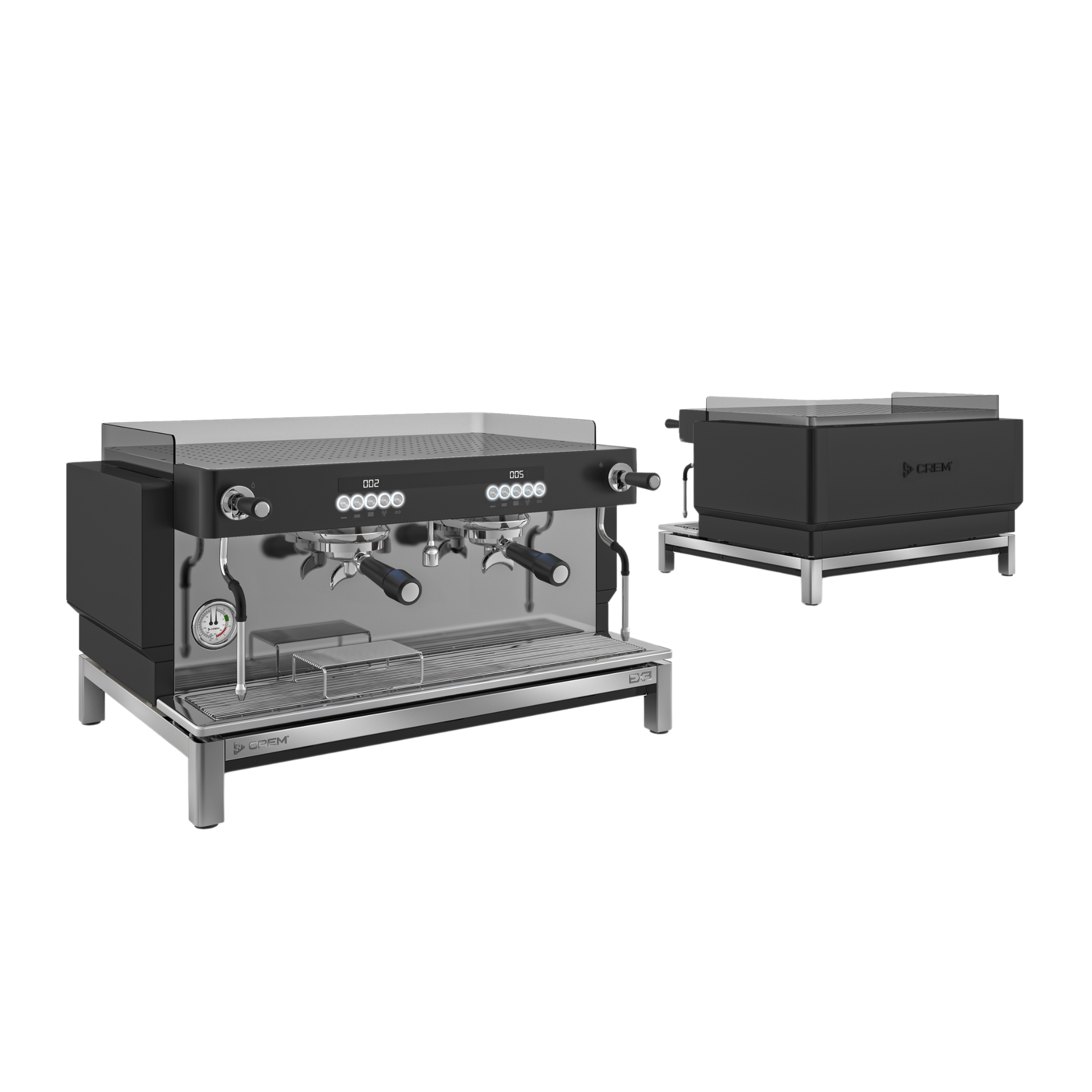 CREM EX3 2 Group Display - Traditional Espresso Machine by CREM – Pro Coffee Machine