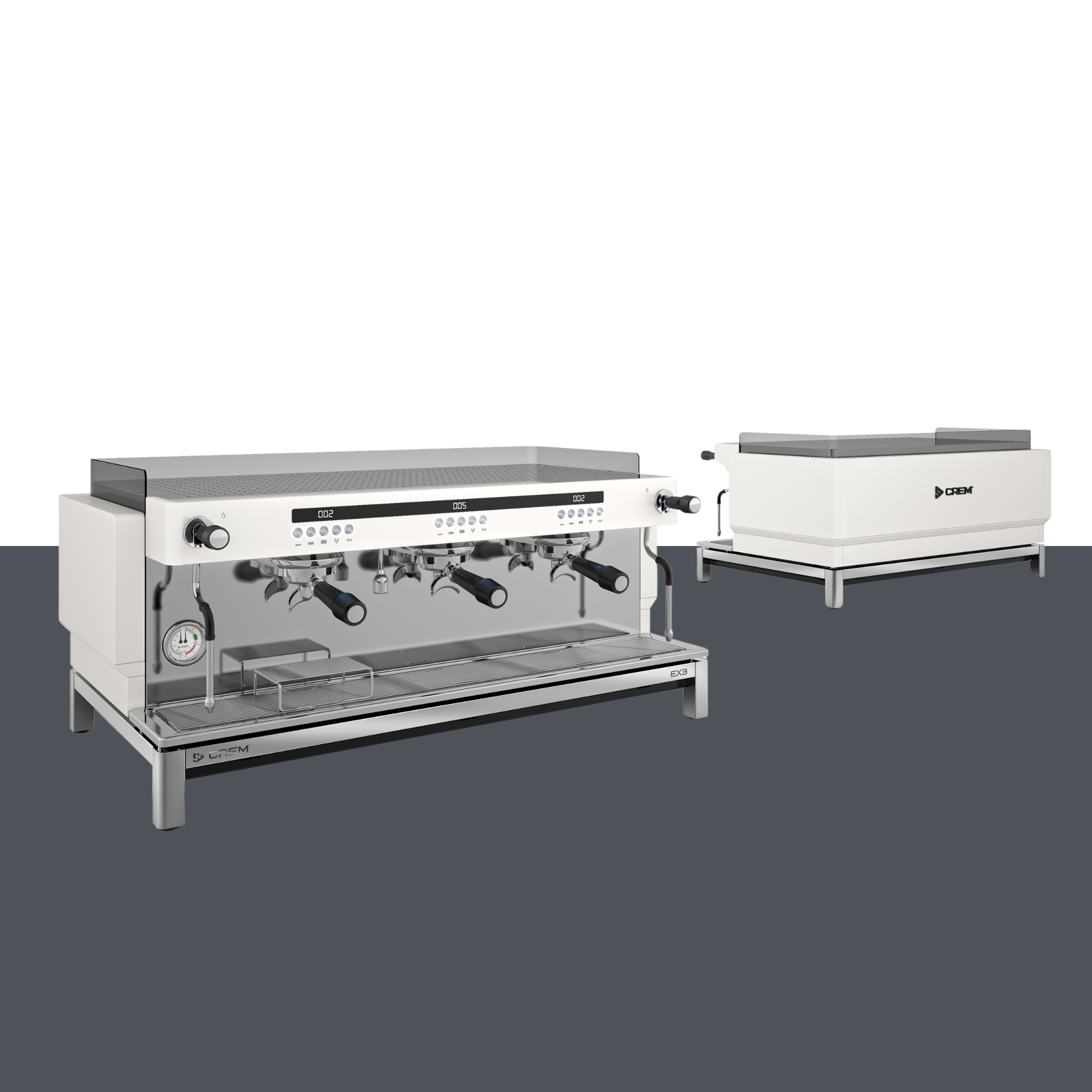 CREM EX3 3 Group Display - Traditional Espresso Machine by CREM – Pro Coffee Machine