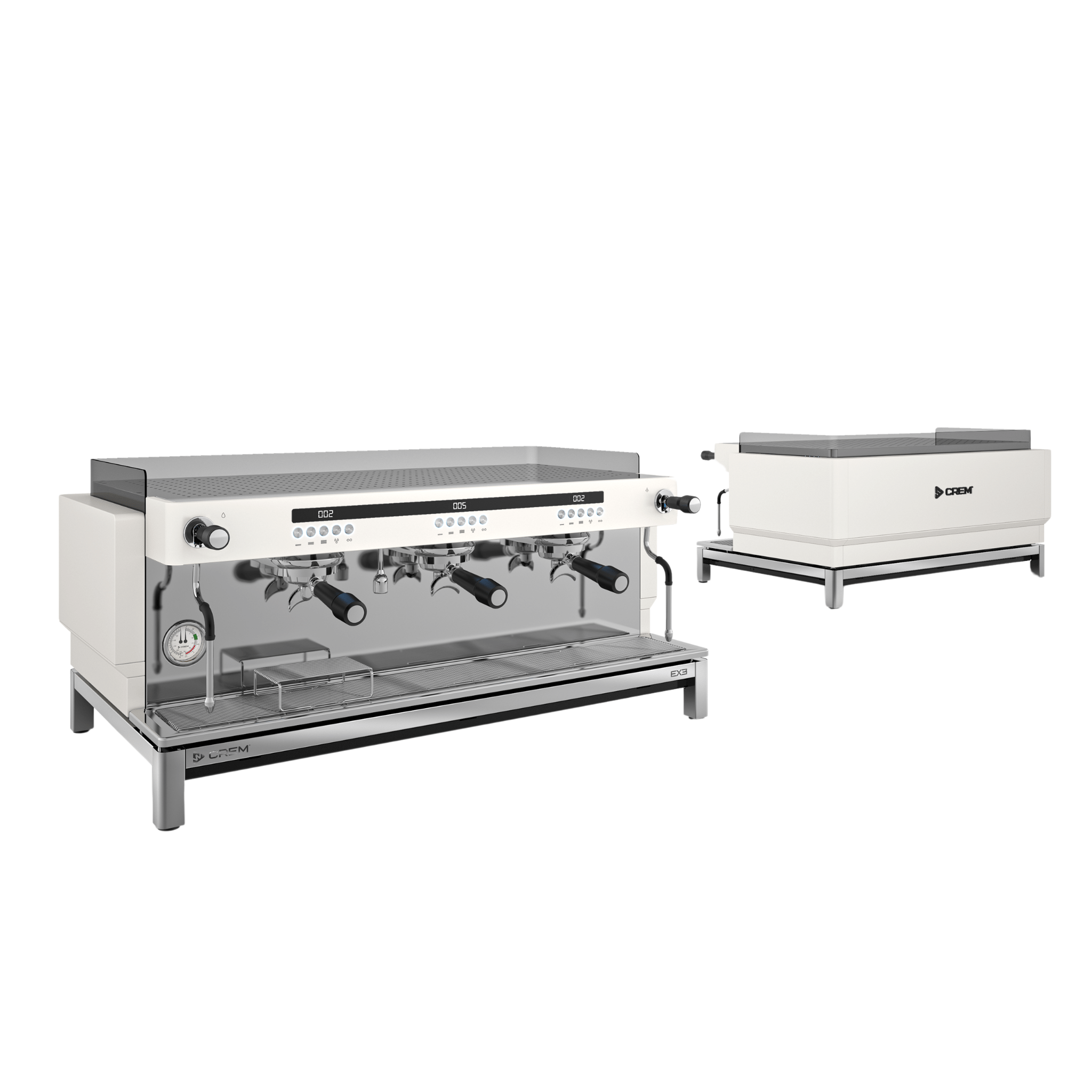 CREM EX3 3 Group Display - Traditional Espresso Machine by CREM – Pro Coffee Machine