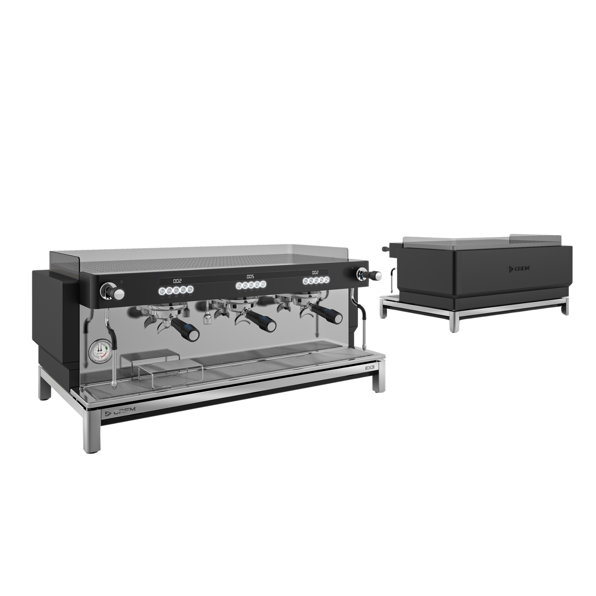 CREM EX3 3 Group Display - Traditional Espresso Machine by CREM – Pro Coffee Machine