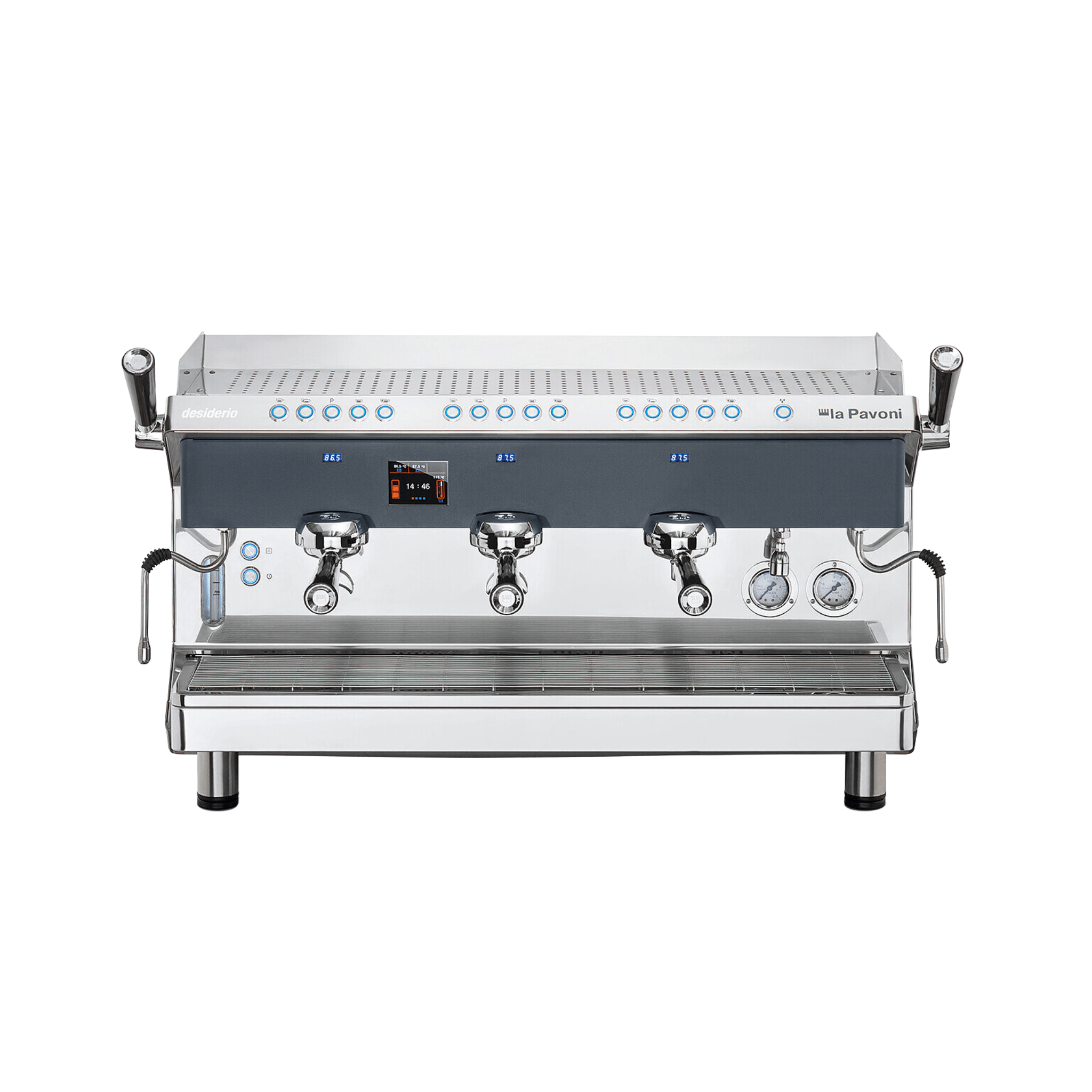 La Pavoni Geniale Volumetric 3 Groups by La Pavoni – Pro Coffee Machine