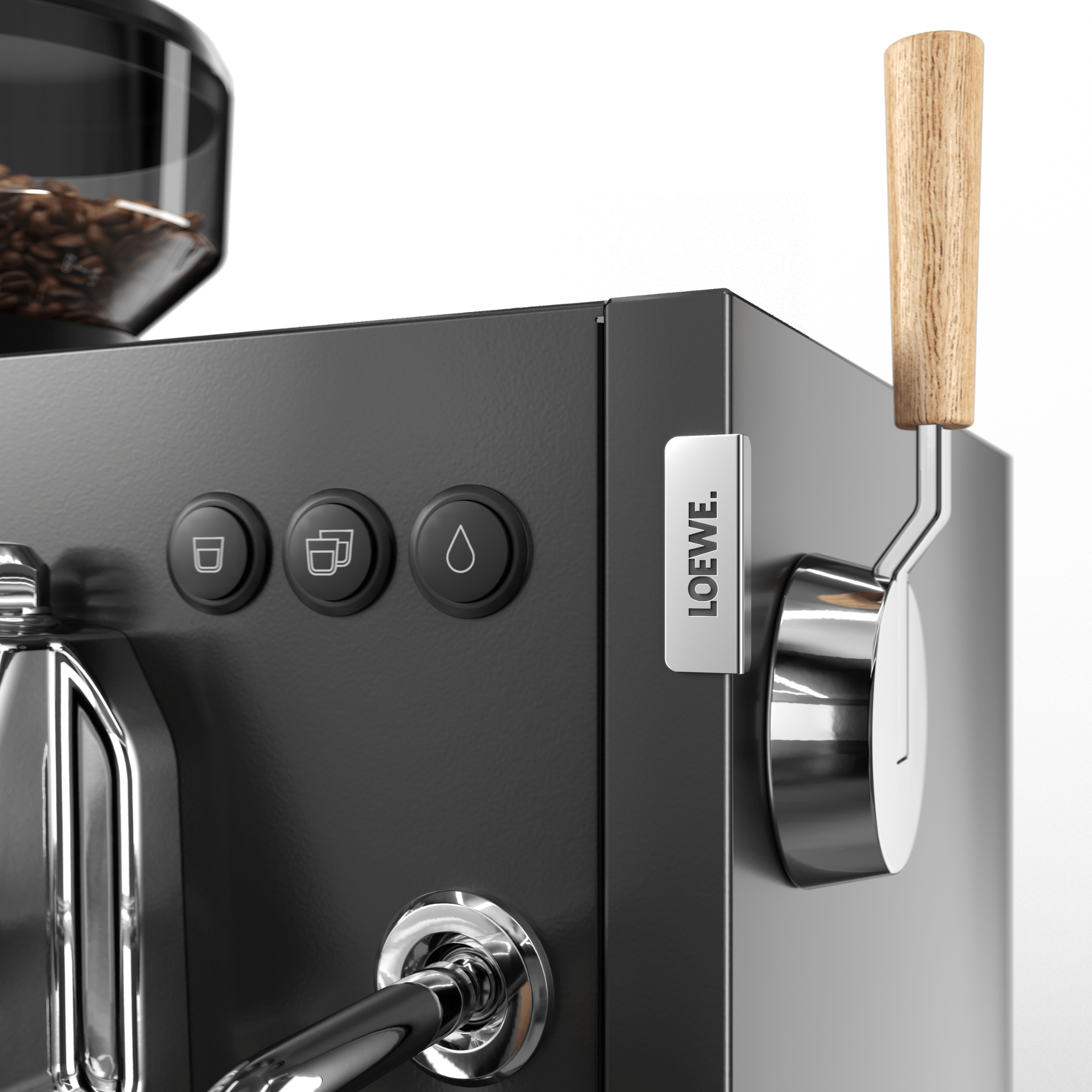 Loewe Aura Pure - Bean To Cup Coffee Machine by Loewe – Pro Coffee Machine