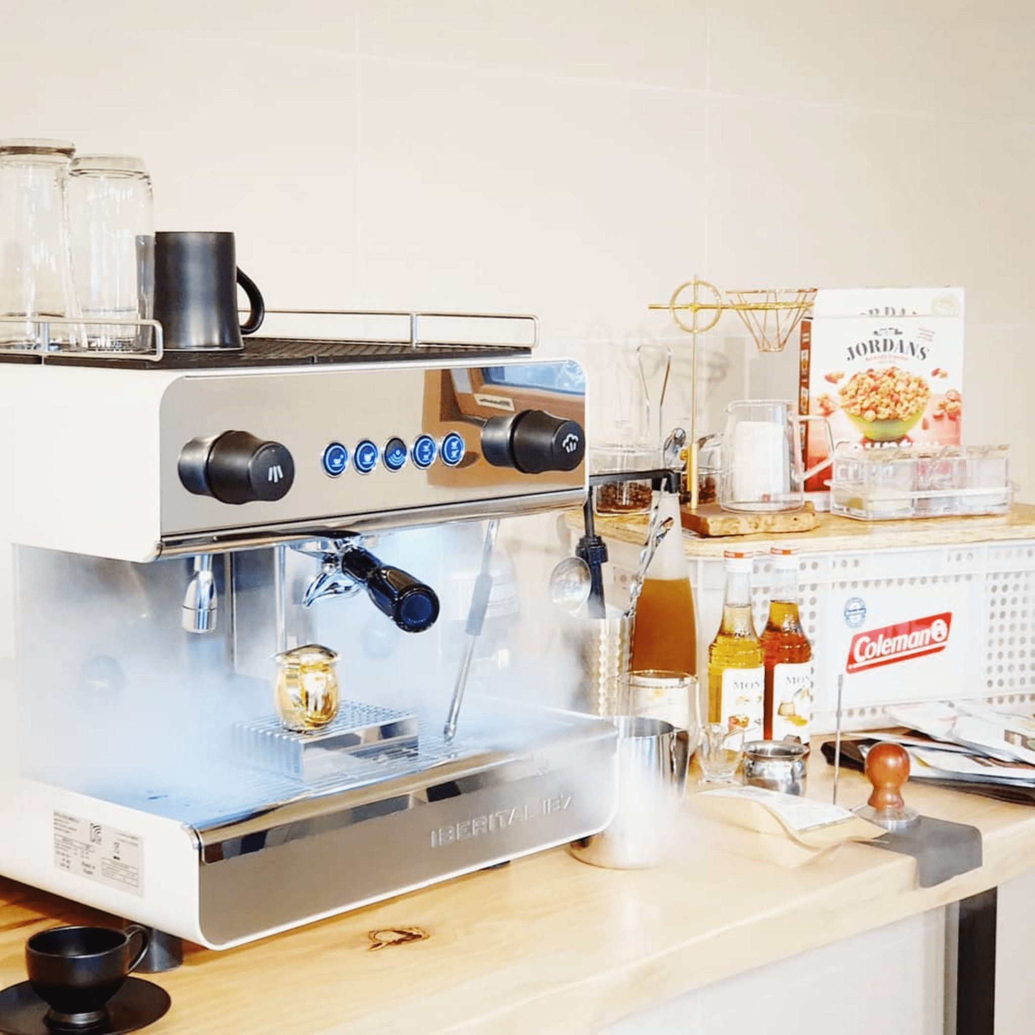 Iberital IB7 1 Group Commercial Espresso Machine by Iberital – Pro Coffee Machine