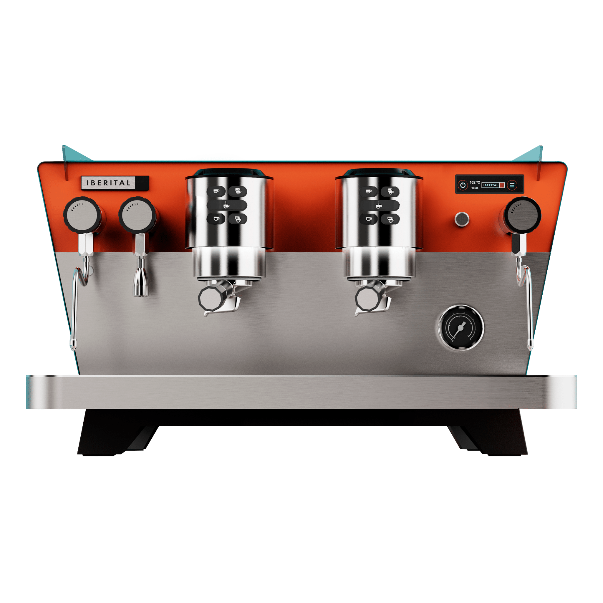 Iberital Vista 2 Group Commercial Espresso Machine by Iberital – Pro Coffee Machine