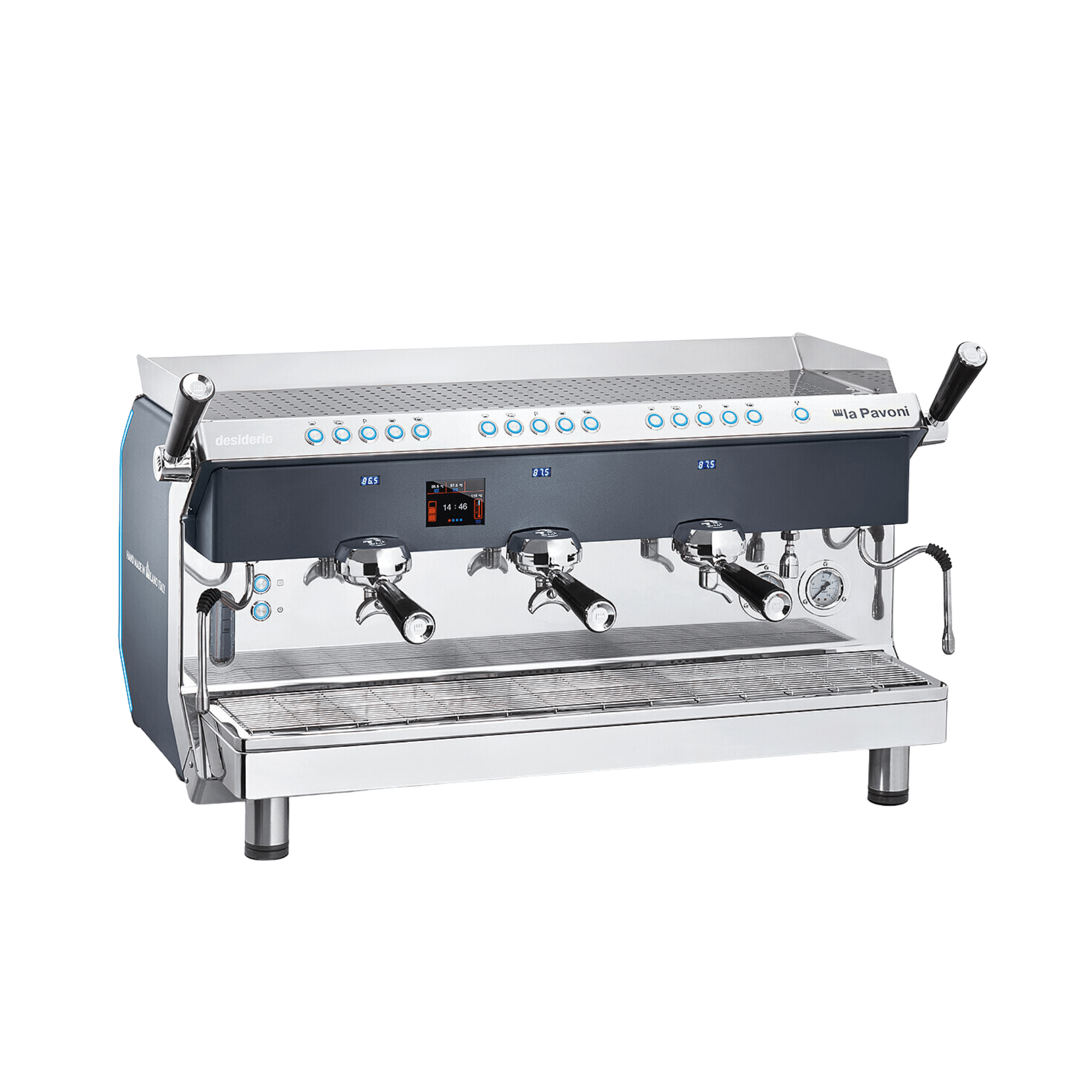 La Pavoni Geniale Volumetric 3 Groups by La Pavoni – Pro Coffee Machine