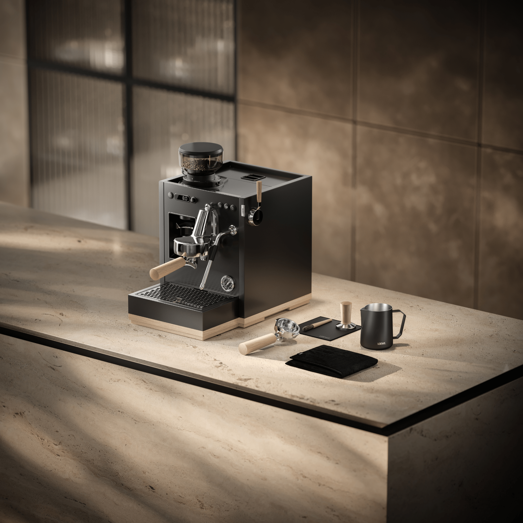 Loewe Aura Pure - Bean To Cup Coffee Machine by Loewe – Pro Coffee Machine