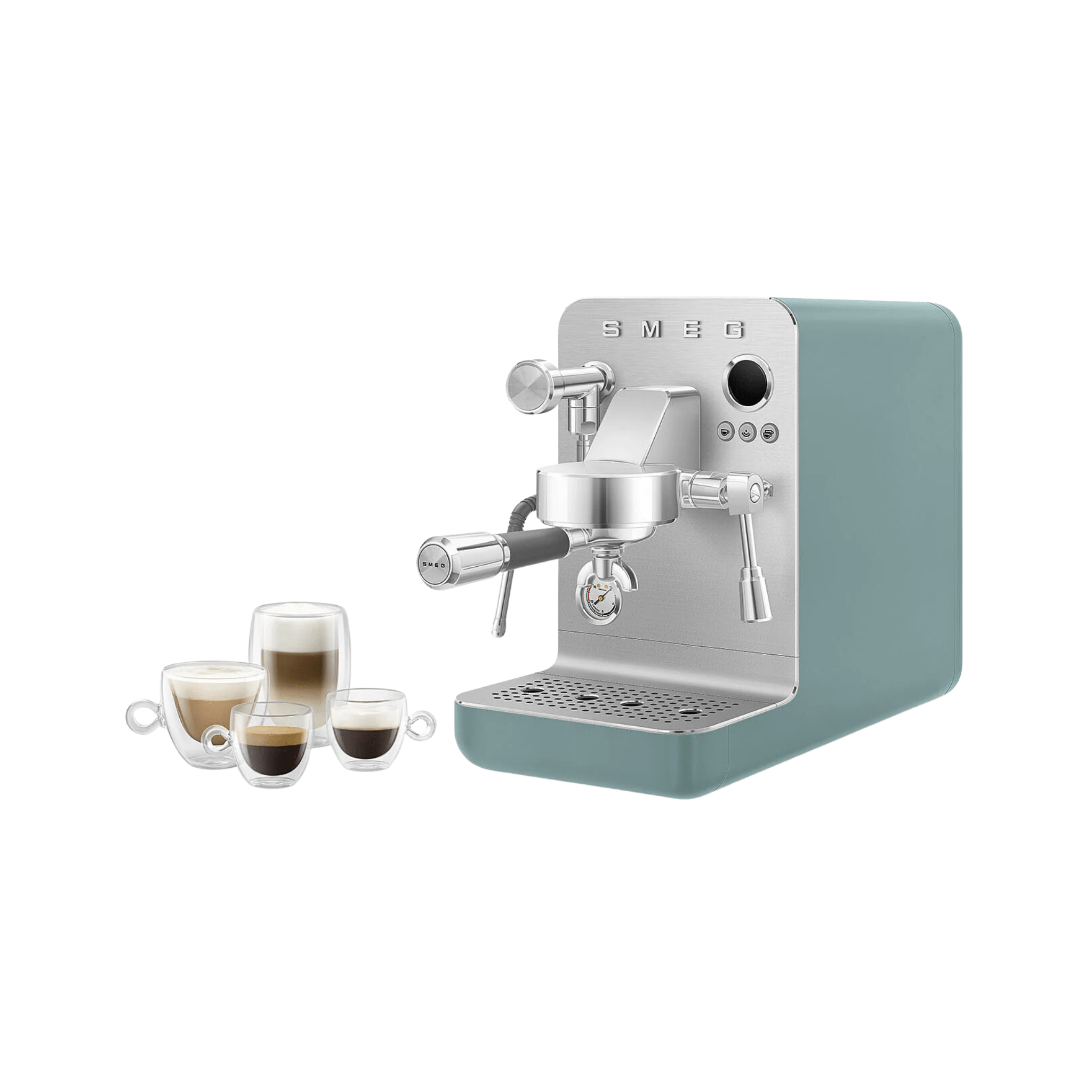 Smeg - EMC02 Mini Pro Espresso Coffee Machine by Smeg – Pro Coffee Machine